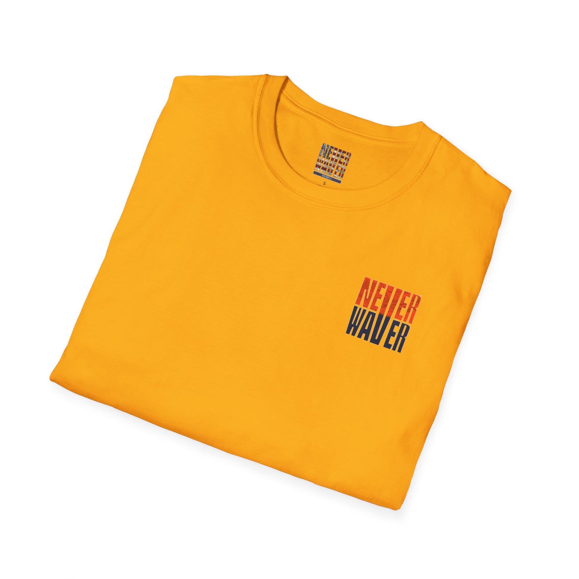 Denver Fans Never Waver Unisex Softstyle T-Shirt - Never Waver