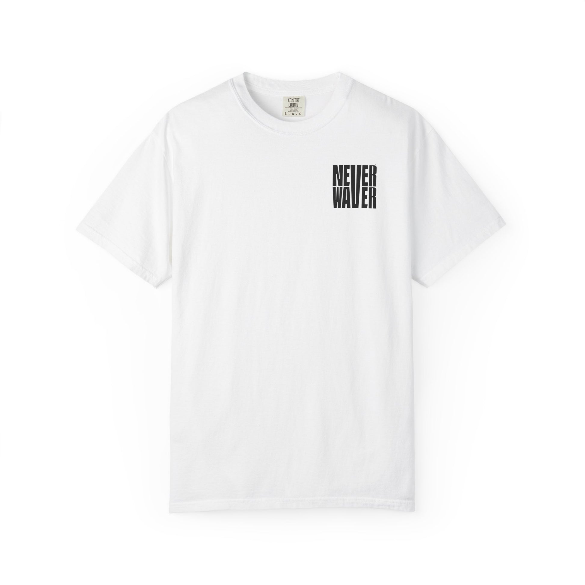 Unisex Garment-Dyed T-Shirt - 'It's Fine , I'm Fine Never Waver Everything Is Fine' Design - Never Waver