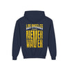 Los Angeles  Fans Never Waver Youth Heavy Blend Hooded Sweatshirt