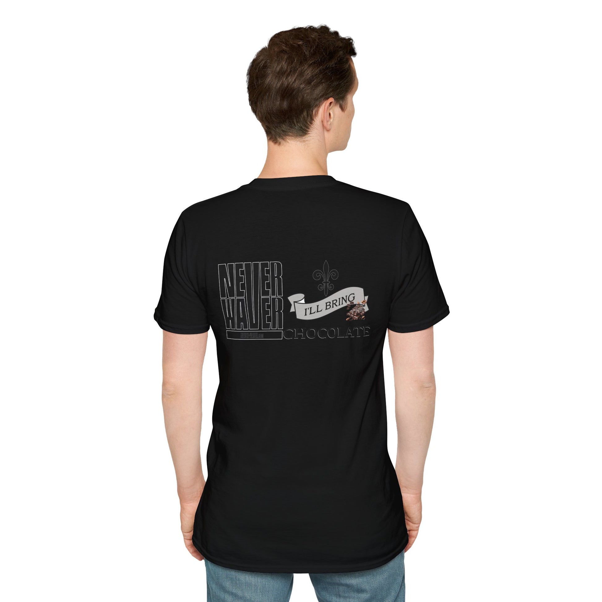 Never Waver I'll Bring The Chocolate Unisex Softstyle T-Shirt - Never Waver