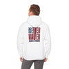Patriotic Unisex Heavy Blend Hoodie - Never Waver Design - Never Waver