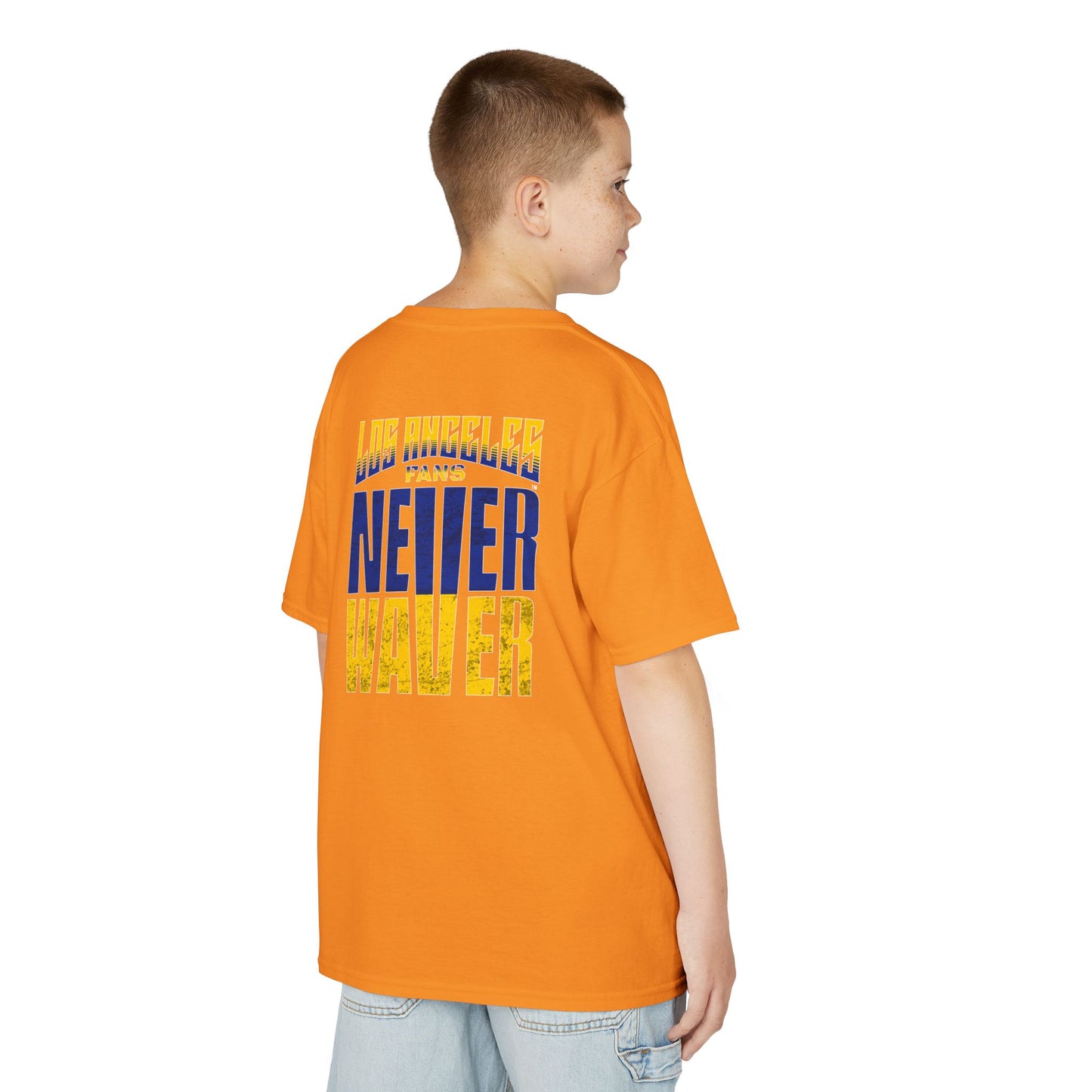 Los Angeles  Fans Never Waver Kids Heavy Cotton™ Tee - Never Waver
