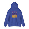 Minnesota Fans Never Waver w Leopard Football Unisex Heavy Blend™ Hooded Sweatshirt - Never Waver Design - Never Waver