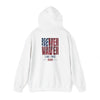 Patriotic Unisex Heavy Blend™ Hoodie - 'Never Waver Like This Mom' - Never Waver