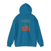Unisex Heavy Blend™ Hooded Sweatshirt -Miami Fans  NEVER WAVER w Leopard Football | Cozy Streetwear for Every Day - Never Waver