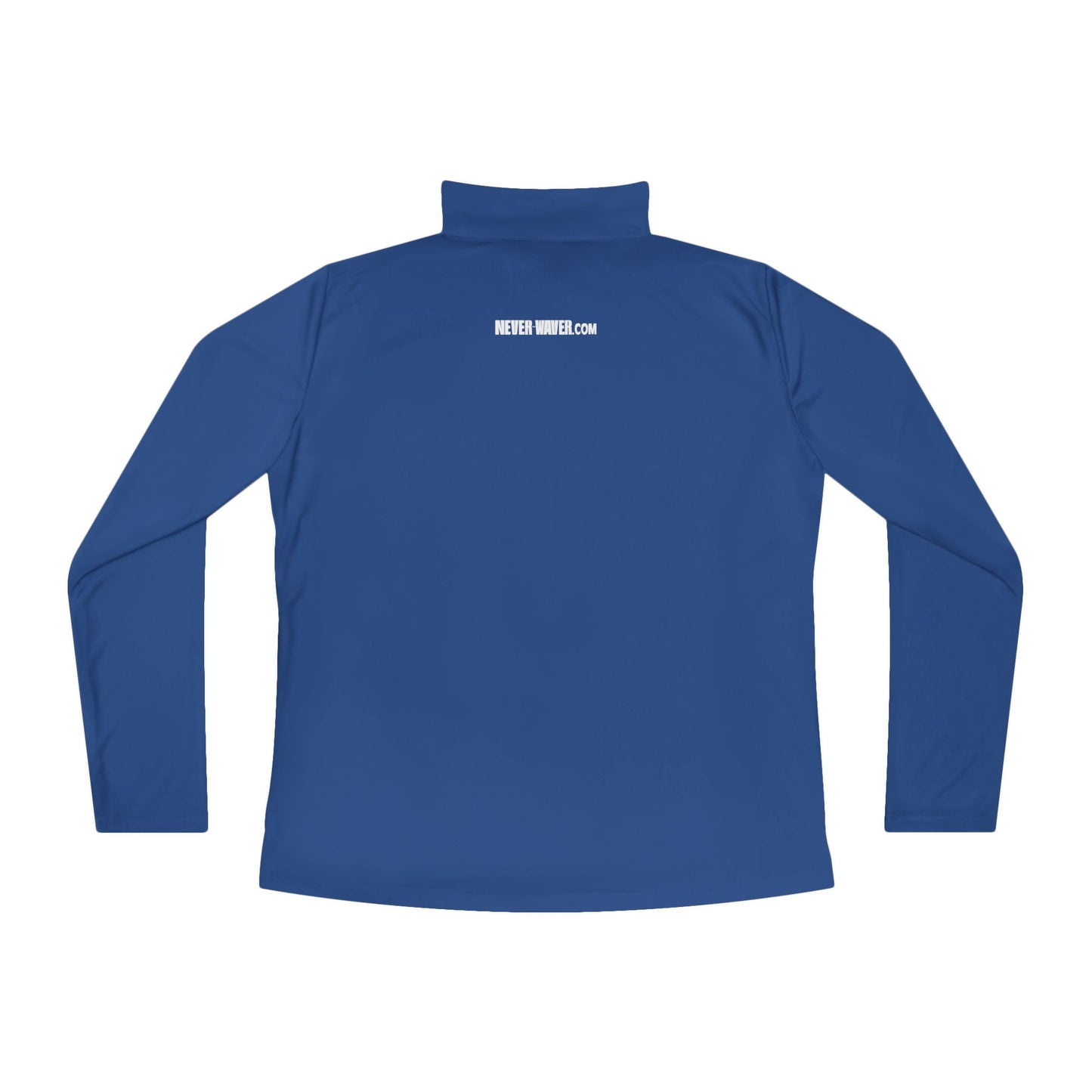 Never Waver Ladies Quarter-Zip Pullover - Stylish Activewear for Workout and Everyday Comfort