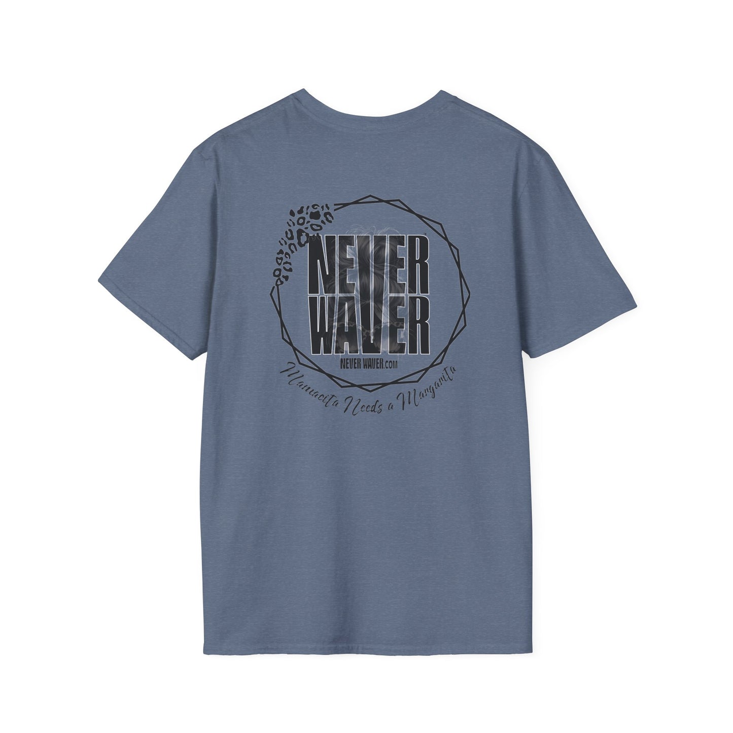 Never Waver Mamacita Needs a Margarita Unisex Softstyle T-Shirt - Never Waver