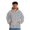 Cozy Unisex Hooded Sweatshirt - "Never Waver" Motivational Design - Never Waver