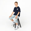 Kids Golf Tee -Never Waver” Jesus a bold, eye-catching design that reflects a steadfast faith and confidence in Christ. - Never Waver