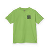 Kids Tee Never Waver” Jesus t-shirt might feature a bold, eye-catching design that reflects a steadfast faith and confidence in Christ.  - Never Waver