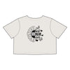 Women's Never Waver Best Mom Ever Faded Crop Tee | Cute Gift for Mother's Day - Never Waver