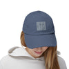 Unisex Distressed Cap - 'Never Waver' Casual Hat for Everyday Style