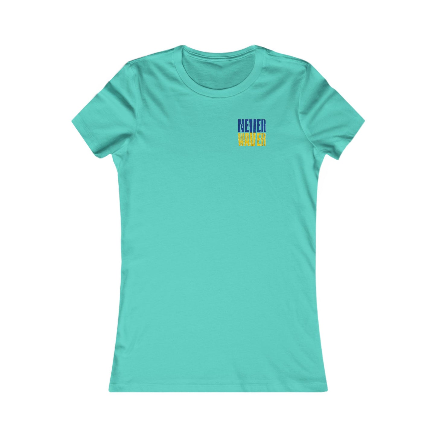 Los Angeles Fans Never Waver W-Leopard Football Women's Favorite Tee