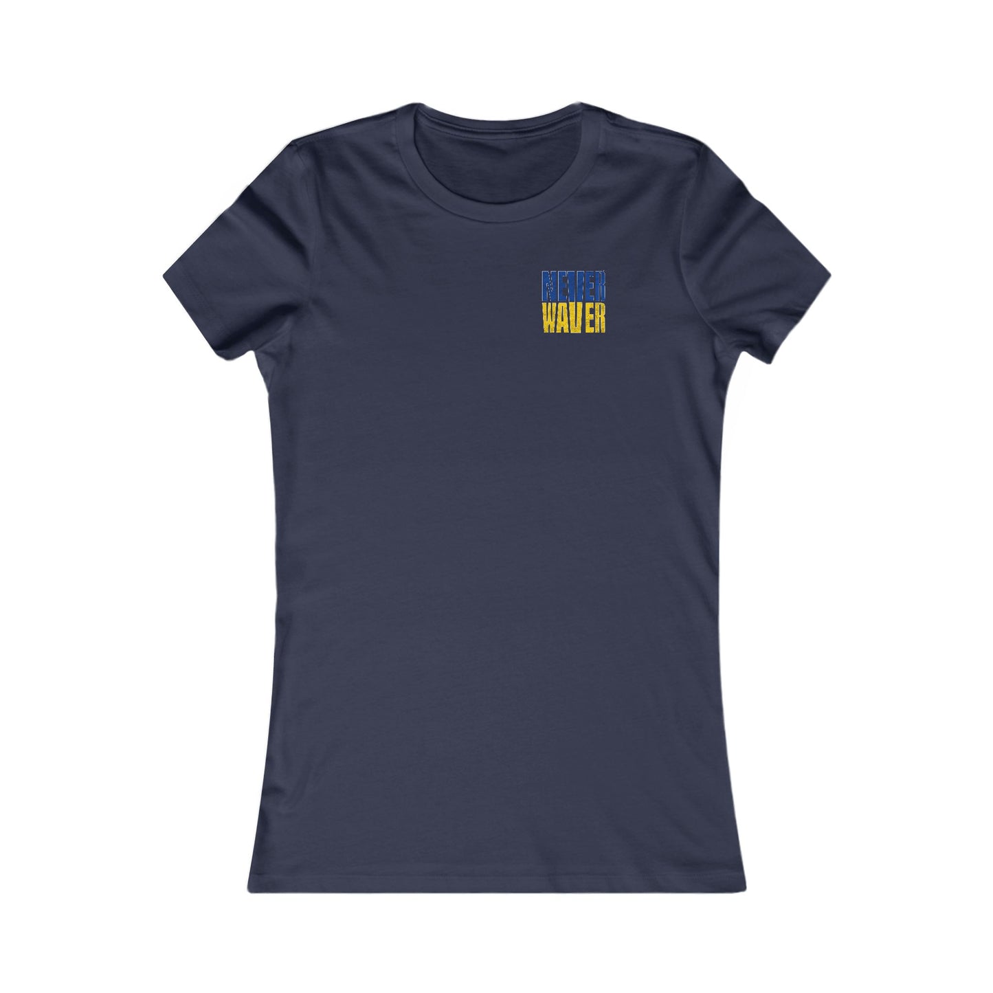 Los Angeles Fans Never Waver W-Leopard Football Women's Favorite Tee
