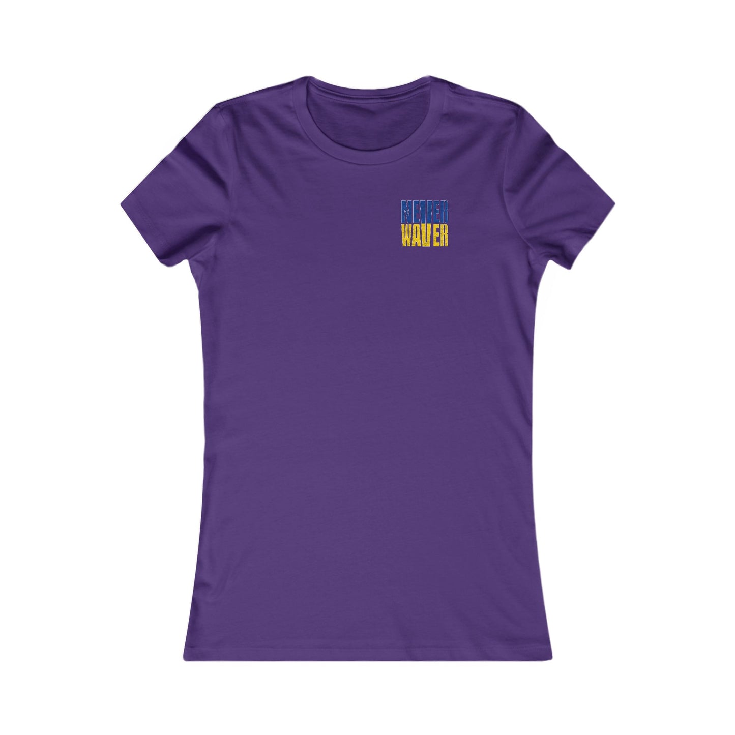 Los Angeles Fans Never Waver W-Leopard Football Women's Favorite Tee