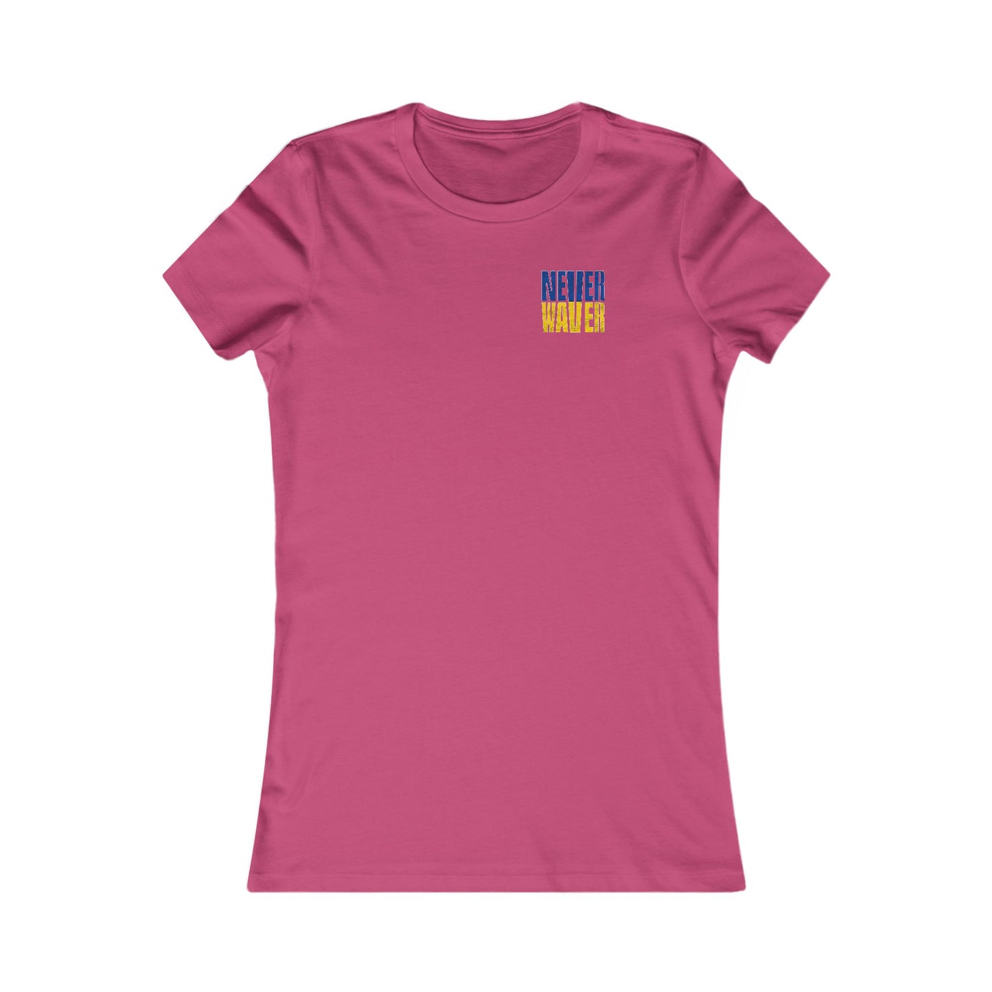 Los Angeles Fans Never Waver W-Leopard Football Women's Favorite Tee