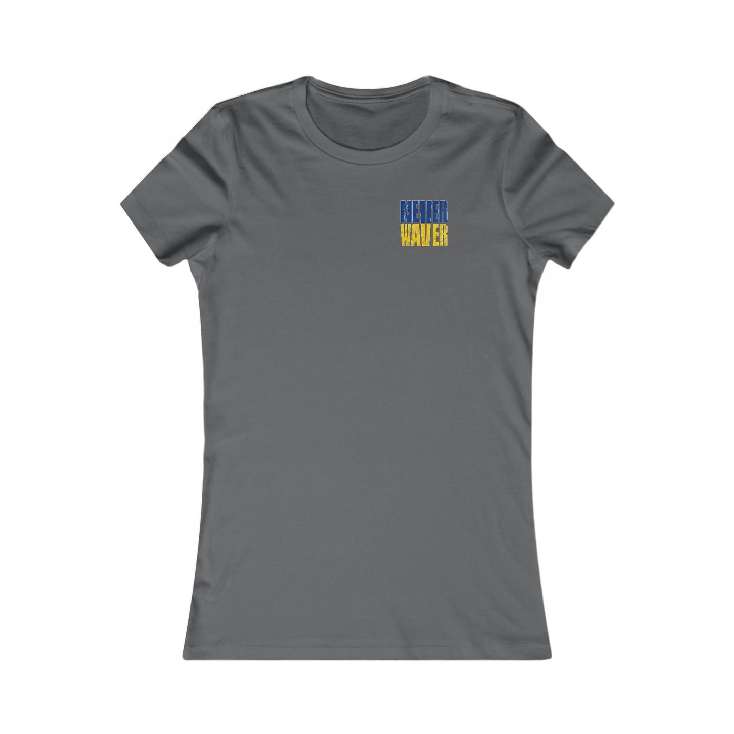 Los Angeles Fans Never Waver W-Leopard Football Women's Favorite Tee