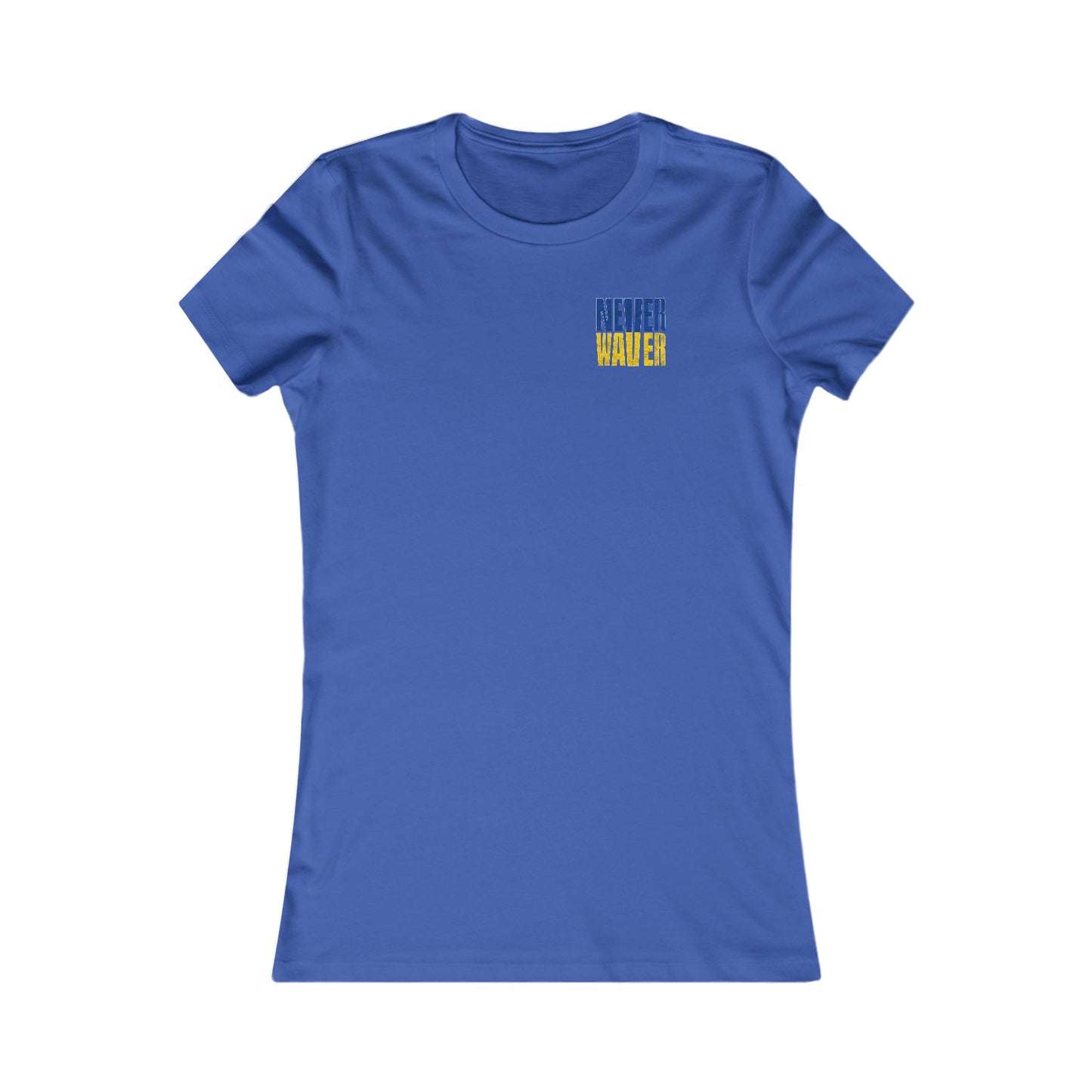 Los Angeles Fans Never Waver W-Leopard Football Women's Favorite Tee