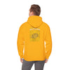 Los Angeles Fans Never Waver w Leopard Football Unisex Heavy Blend™ Hooded Sweatshirt - Cozy, Motivational Apparel for Everyday Wear