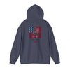 Patriotic Unisex Heavy Blend™ Hoodie - 'Never Waver Like This Mom' - Never Waver
