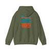 Unisex Heavy Blend™ Hooded Sweatshirt - "Miami Fans Never Waver" Inspirational Hoodie - Never Waver