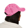 Vintage Embroidered Cap - 'Never Waver' Hat for Trendsetters