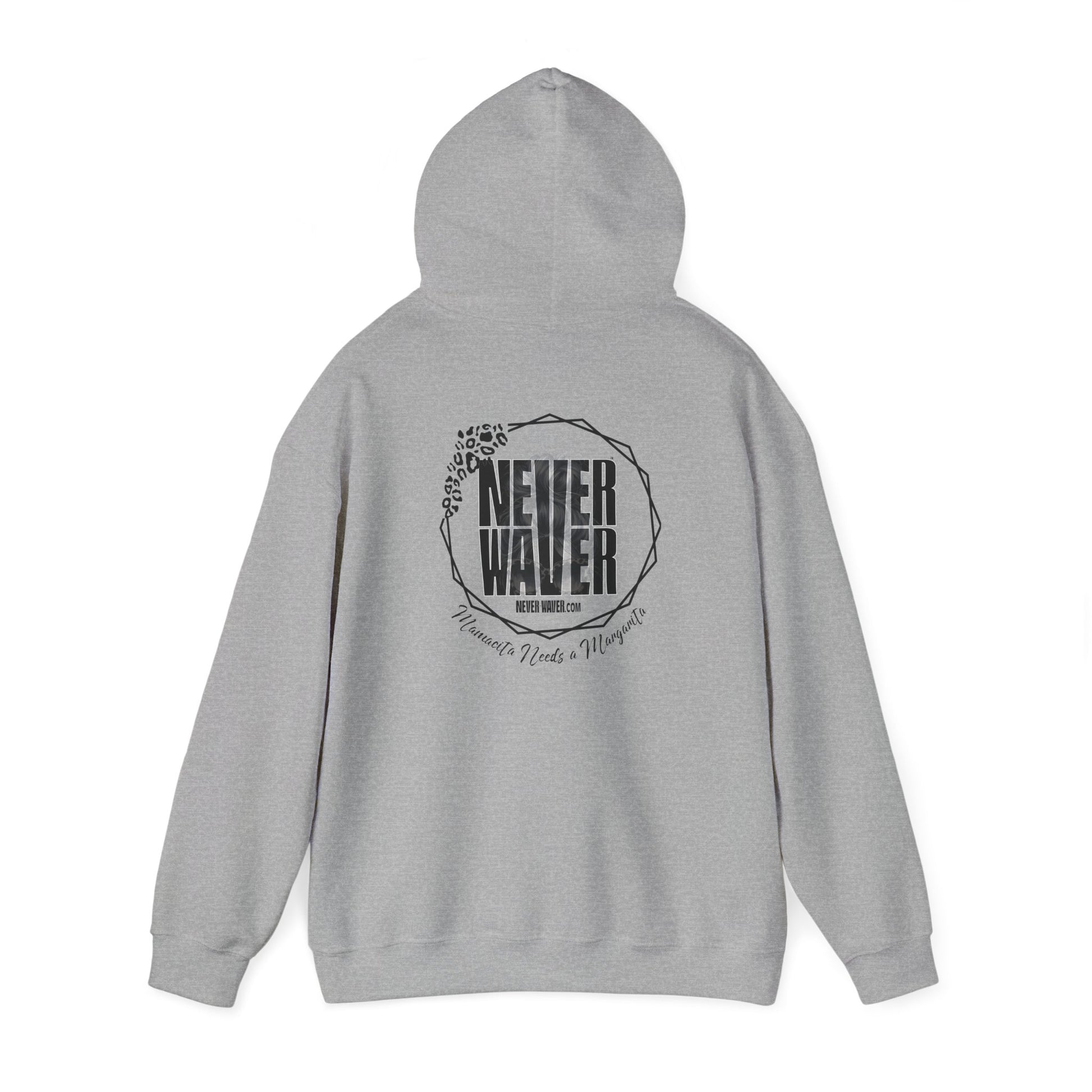 Unisex Heavy Blend™ Hoodie - 'Never Waver Mamacita Needs a Margarita' - Never Waver