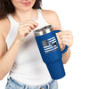 Never Waver Best Buckin' Dad Ever  Insulated Travel Mug - Never Waver