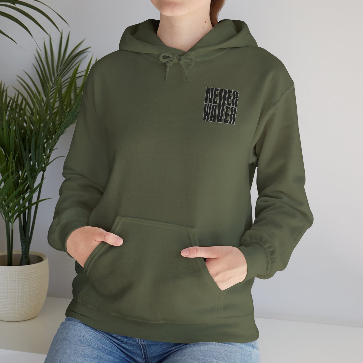 Unisex Heavy Blend™ Hoodie - 'Never Waver Best Buckin' Dad Ever '