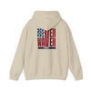 Patriotic Unisex Heavy Blend Hoodie - Never Waver Design - Never Waver