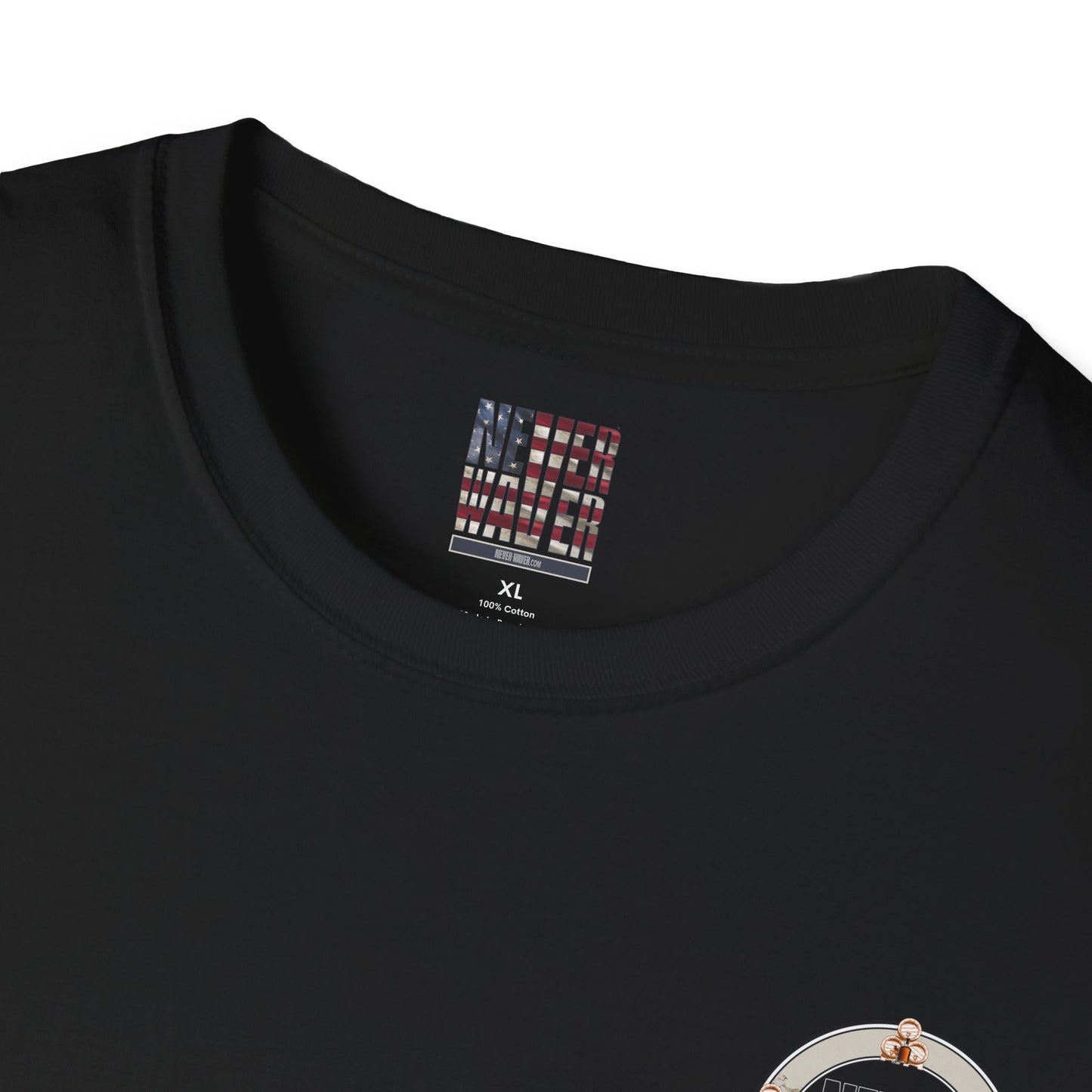 Never Waver Whisky Made Me Do It? Unisex Soft style T-Shirt - Never Waver