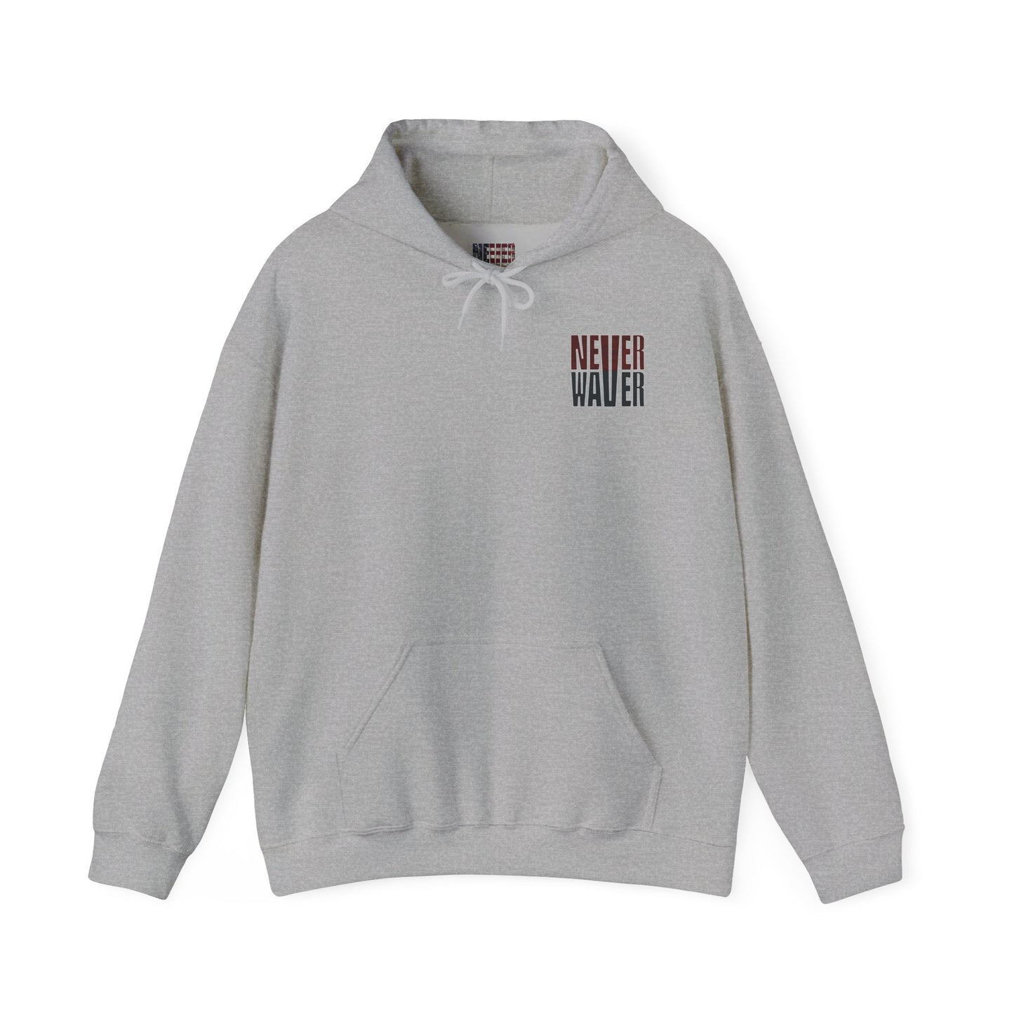 Atlanta Fans Never Waver Hooded Sweatshirt - Unisex Heavy Blend™