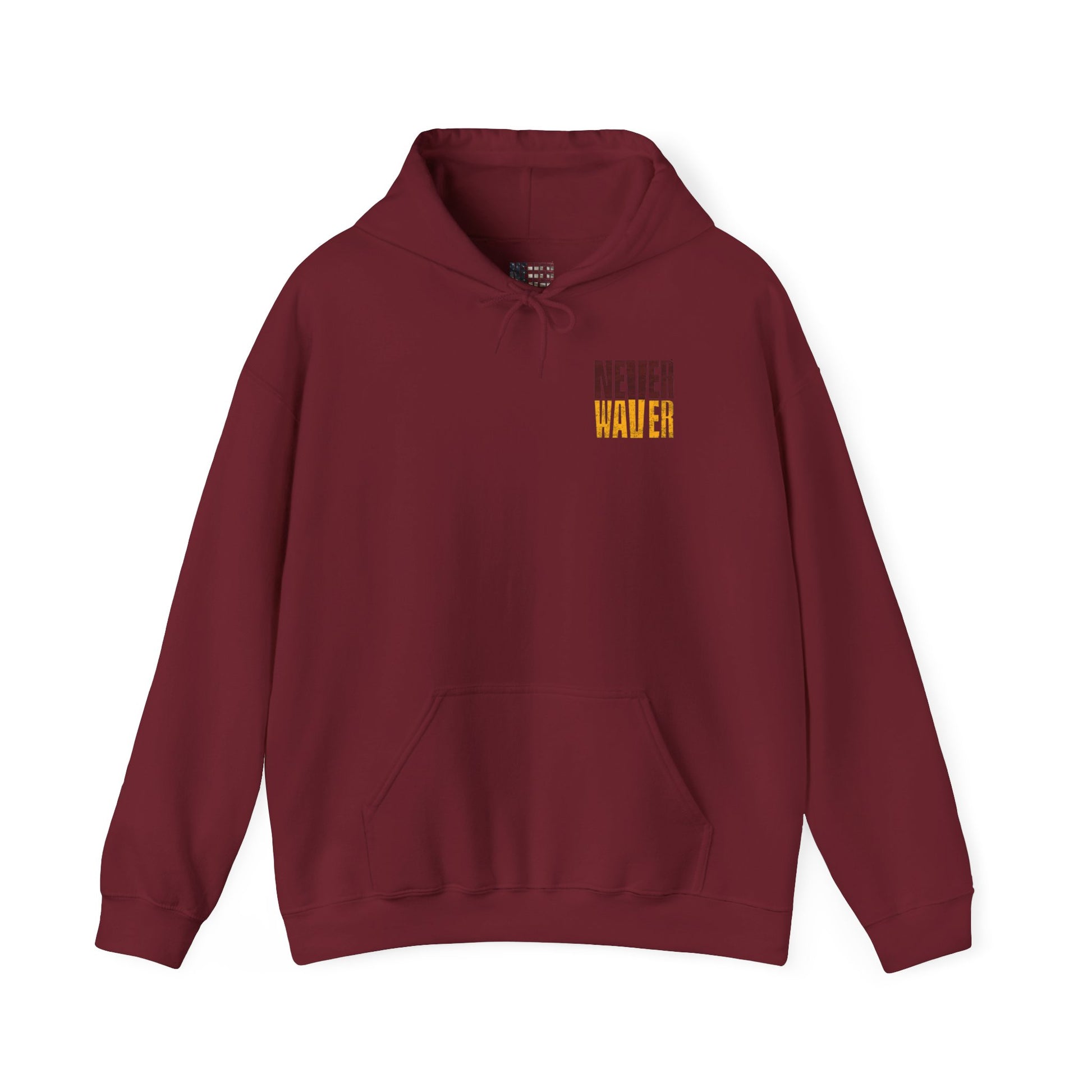 Washington Fans Never Waver Hooded Sweatshirt - Never Waver