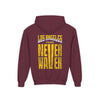 Los Angeles  Fans Never Waver Youth Heavy Blend Hooded Sweatshirt