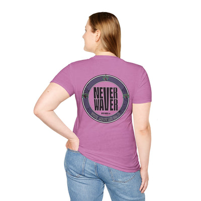 Never Waver Wine Made Me Do It Unisex Soft style T-Shirt - Never Waver