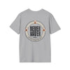 Never Waver Whisky Made Me Do It? Unisex Soft style T-Shirt - Never Waver
