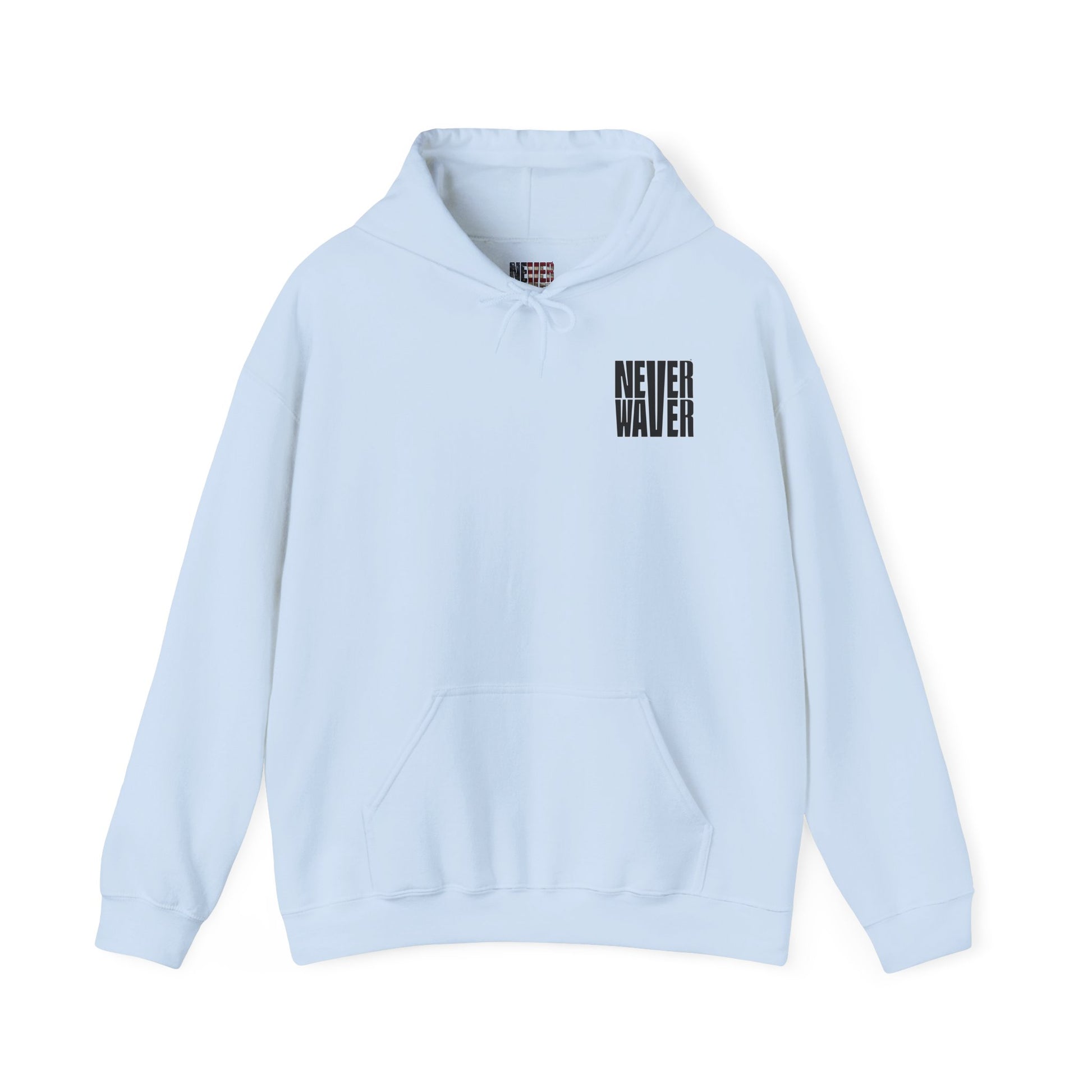 Unisex Heavy Blend™ Hooded Sweatshirt - "Never Waver I'll Bring The Sarcasm" Inspirational Hoodie - Never Waver