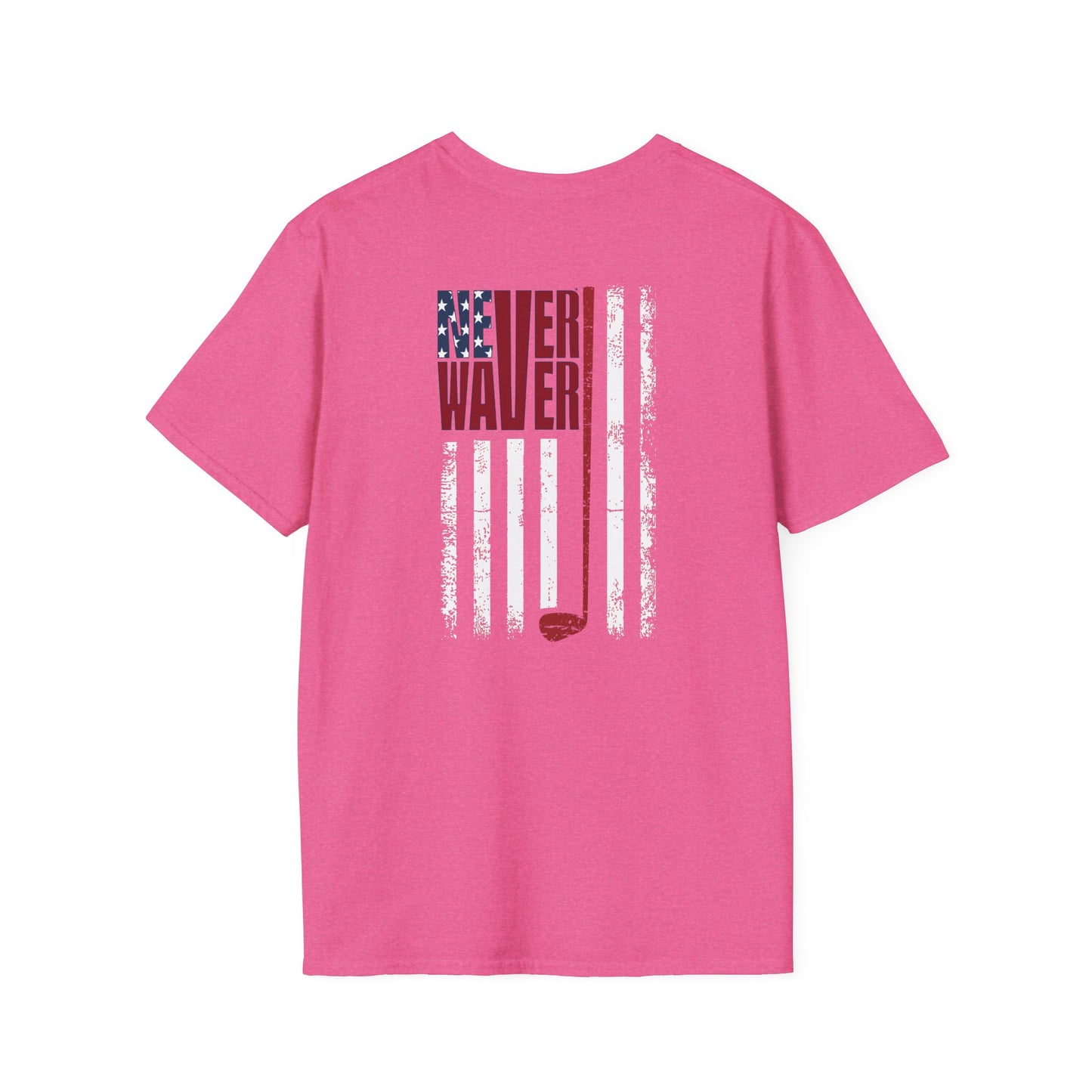 Never Waver Golf Unisex Soft style T-Shirt - Never Waver