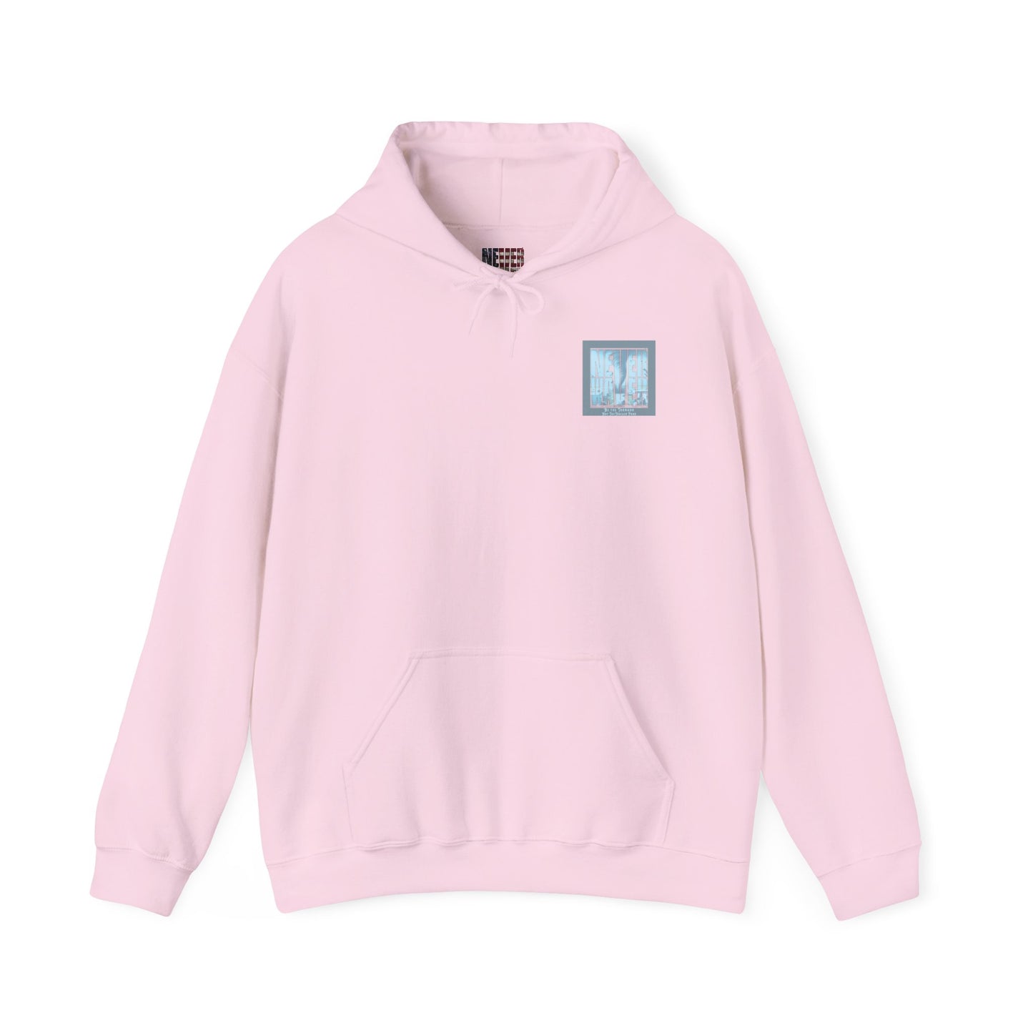 Cozy Unisex Hooded Sweatshirt - "Never Waver" Motivational Design - Never Waver