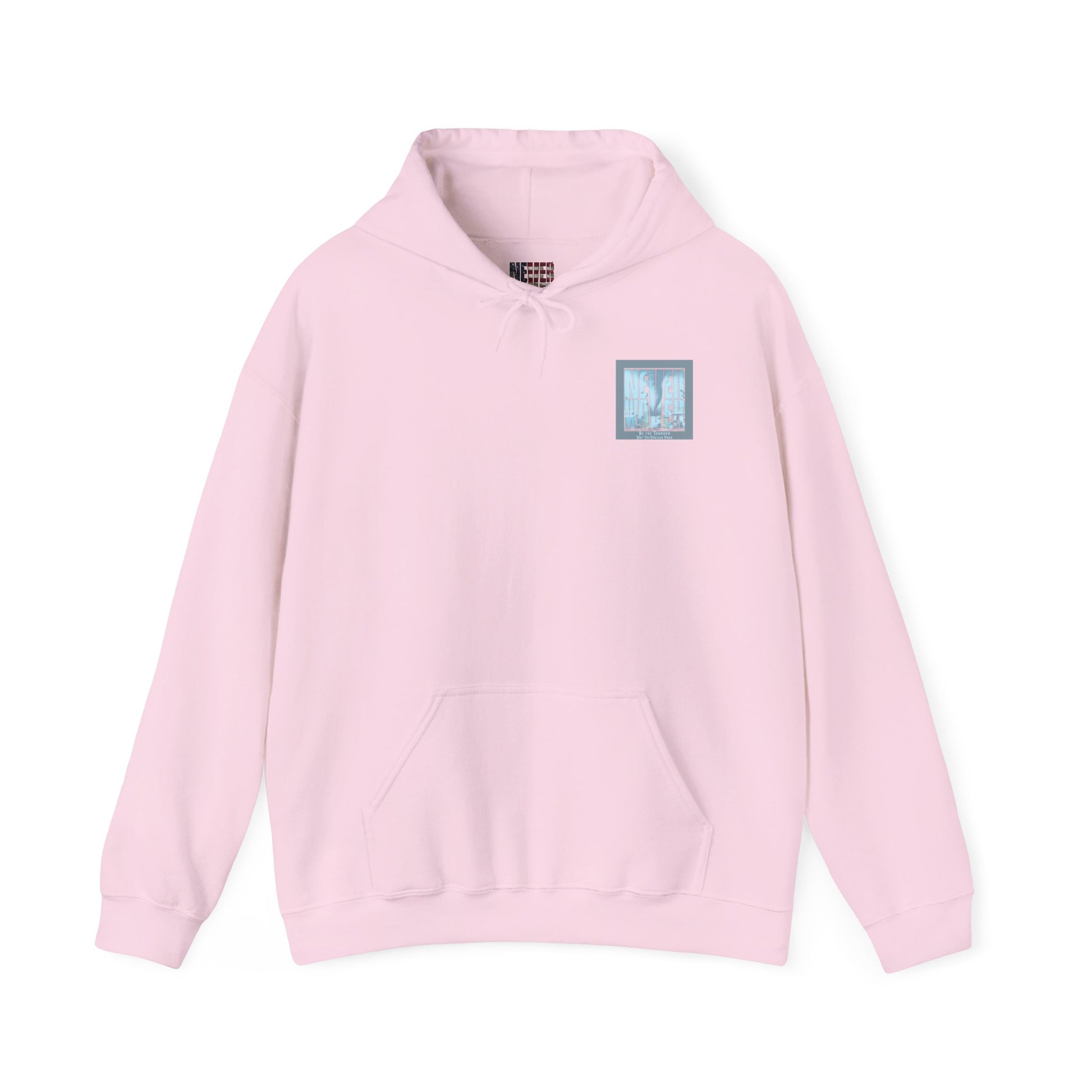 Cozy Unisex Hooded Sweatshirt - "Never Waver" Motivational Design - Never Waver