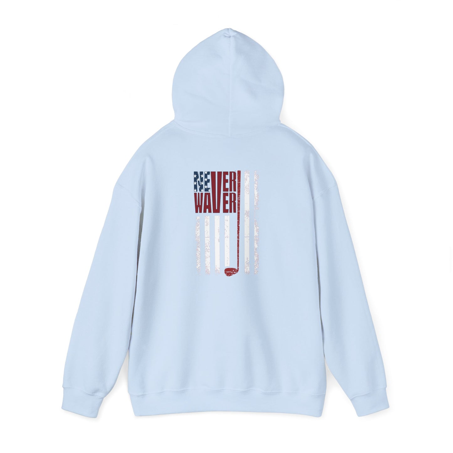 Never Waver Golf Hoodie - Unisex Heavy Blend™ Sweatshirt - Never Waver