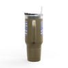 Blue Back The Blue Insulated Travel Mug Support - Never Waver