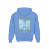 Youth Tornado-Themed Hooded Sweatshirt - "Never Walker" Design - Never Waver
