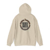 Eco-Friendly Unisex Hoodie: "Never Waver Save Water Drink Coffee" - Never Waver