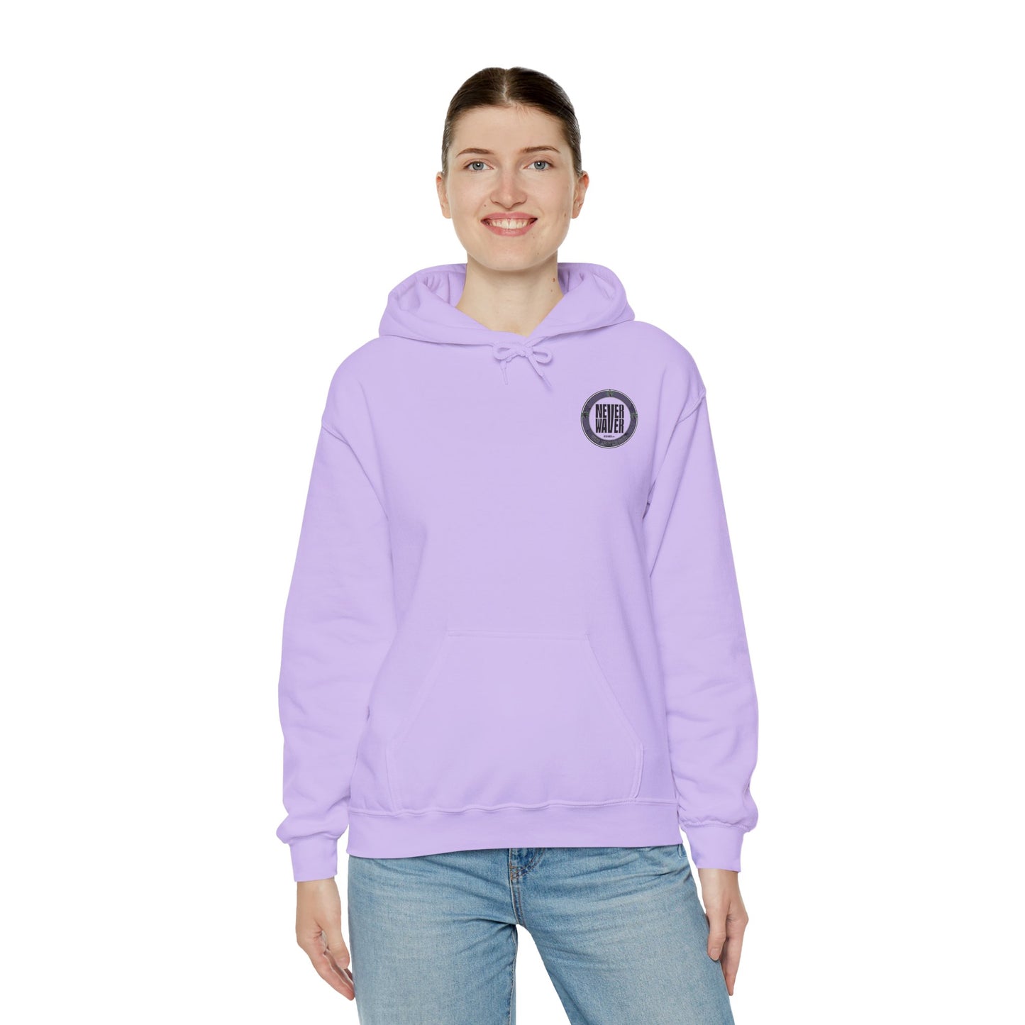 Eco-Friendly Unisex Hoodie: "Never Waver Wine Made Me Do It " - Never Waver