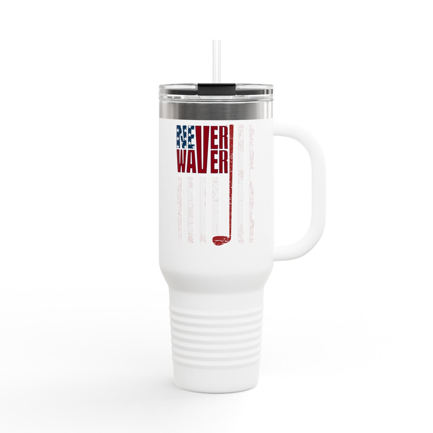 Never Waver Golf Insulated 40oz Travel Mug - Never Waver