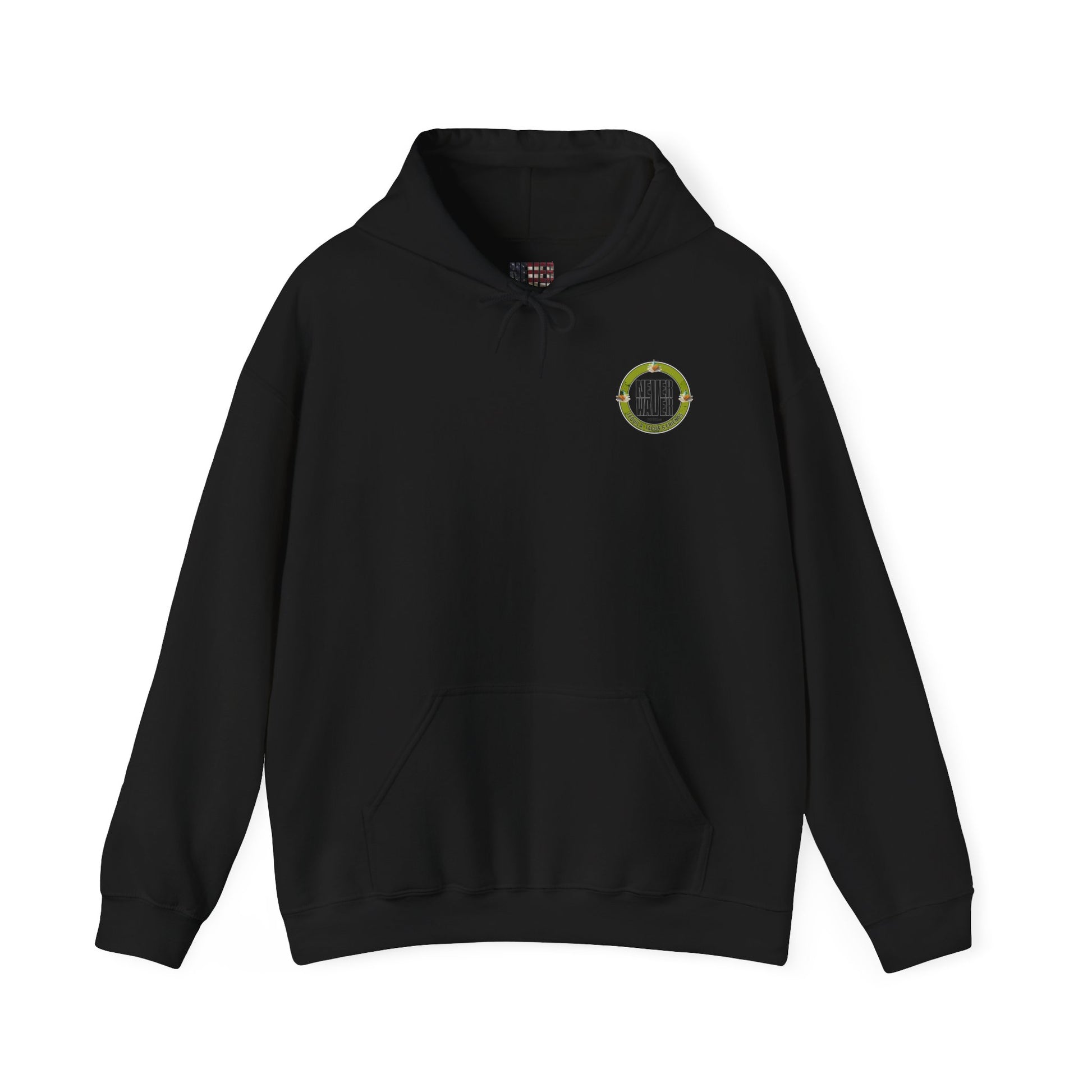Eco-Friendly Unisex Hoodie: "Never Waver Tequila, Tacos, And Friends" - Never Waver