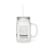 Never Waver” Jesus a bold, eye-catching design that reflects a steadfast faith and confidence in Christ. Mason Jar Cup - Perfect for Jesus Lovers! - Never Waver