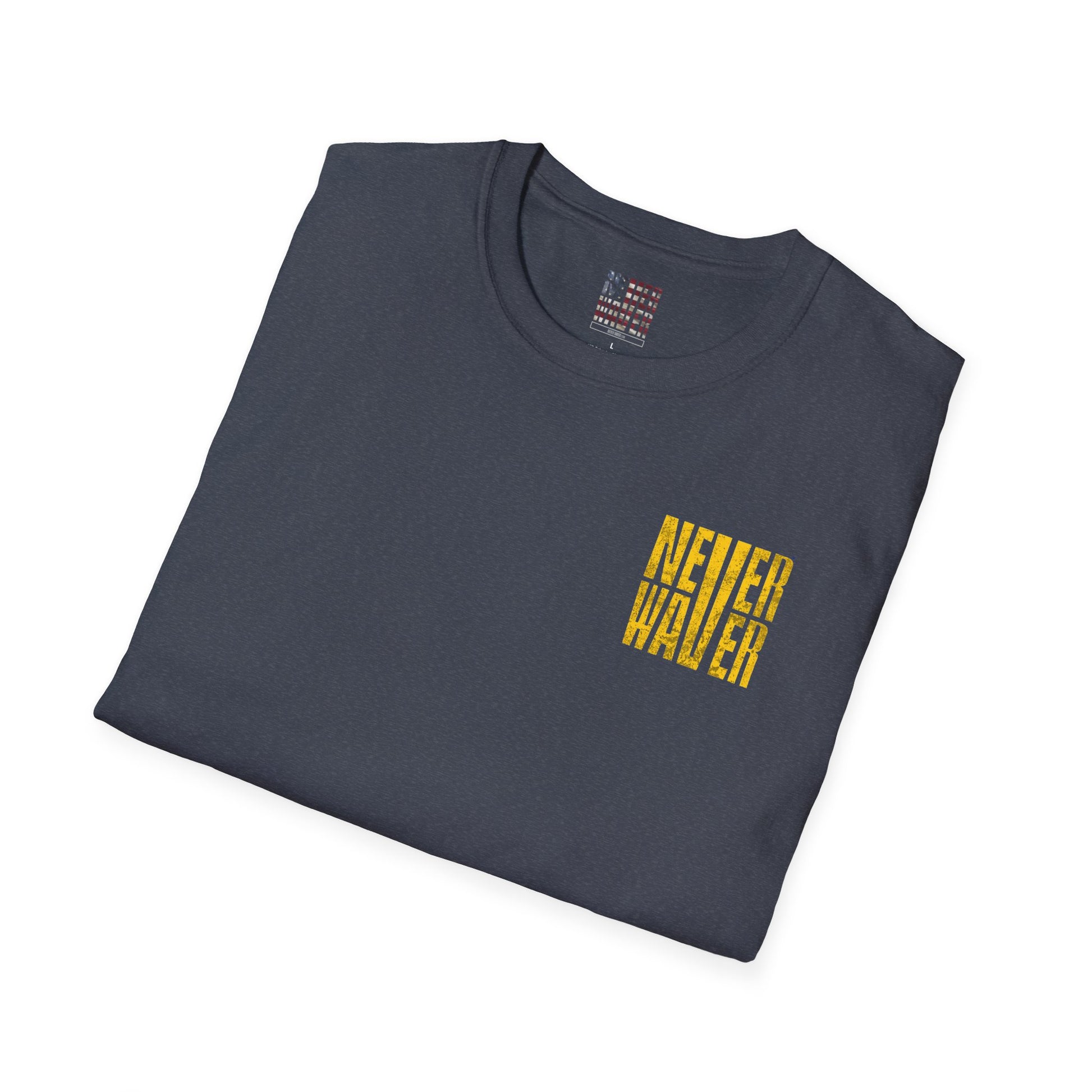 Los Angeles Fans Never Waver Unisex Softstyle T-Shirt - Never Waver
