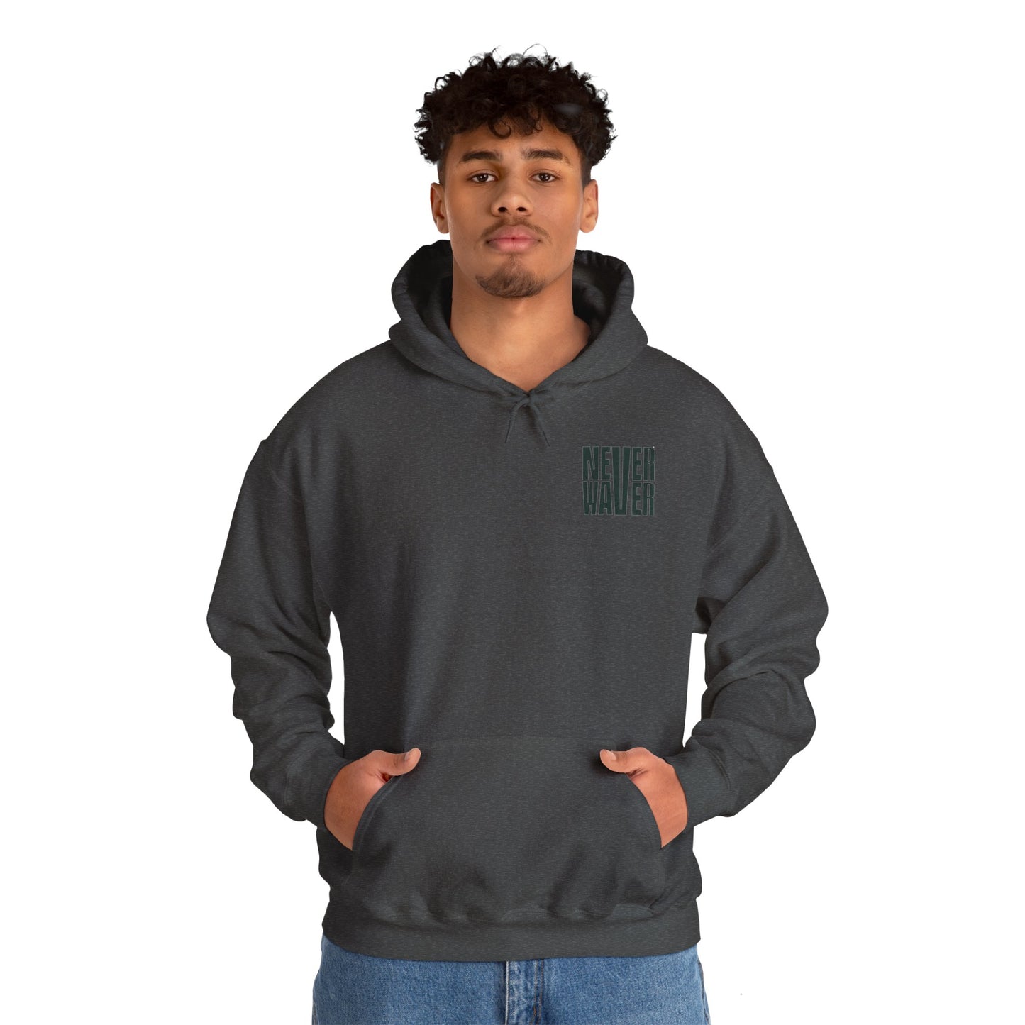 New York Fans Never Waver Unisex Heavy Blend™ Hooded Sweatshirt - Comfort and Style for Everyday Wear - Never Waver